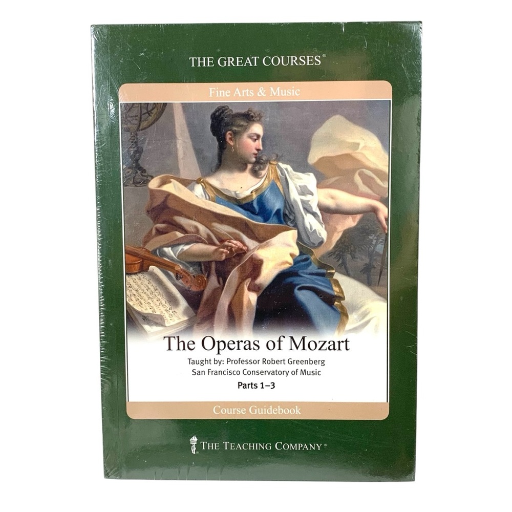 The Operas of Mozart Course Guidebook DVD Set Robert Greenberg NEW